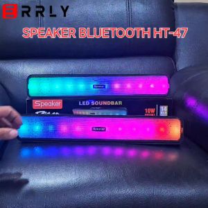 Speaker Bluetooth ERRLY HT47 Disco LED 14 RGB LIGHT Soundbar Portable Speker Wireless Stereo Bass