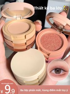 MONLEYTA | Bảng Mắt Ba Chức Năng Dễ Sử Dụng với Màu Hồng và Lấp Lánh