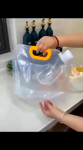 Grain Storage Suction Bags Rice Packaging Bag Grains Sealed Bag Moisture-Proof Insect-Proof Port