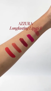 AZZURA Long Lasting Lipstick & Matte Lipstick 3G Shea Avocado Butter Vitamin E Lipstik Tahan Lama