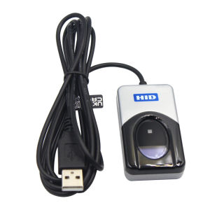 URU4500 เครื่องสแกนไบโอเมตริกซ์แบบ USB เครื่องอ่านลายนิ้วมือแบบ USB เซ็นเซอร์ลายนิ้วมือแบบออปติคอล รองรับ Windows ของแท้ 100%