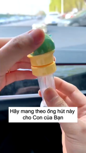 Đầu Ống Hút Gắn Chai Nước Cho Bé Silicone Mềm Chống Rò Rỉ Chống Trào Dùng Cho Chai Phổ Thông Tiện Lợi