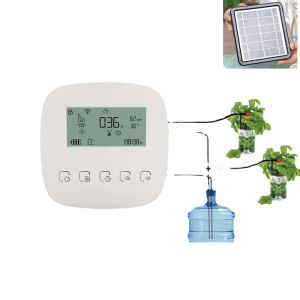 MOES | MOES WiFi Tuya Smart Watering Machine Automatic Micro-drip Irrigation System Plants Controller Irrigation Tool Alexa Google
