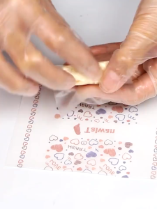 500 Sheets Transparent Candy Wrapper Edible Glutinous Rice Paper Nougat Edible Paper Candy Rice Paper Baking Paper