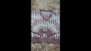 Ahyeon Crop Blouse rajut korea style
