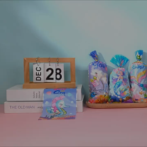 50pcs Unicorn Theme Candy Packing Bags Mixed Birthday Party Decoration Kids Baby Shower Gift Bags