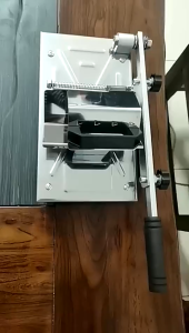 Stainless Steel Meat Slicer Manual Adjustable Frozen Meat High Quality Mutton Beef Mesin Potong Hiris Daging Penghiris