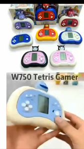 Mainan Anak Game Boy Tetris Racer & 999 In 1 Game Bot Spiderman