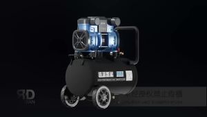 Remote Control Air Compressor Oil-Free Mute Industrial Grade Adjustable Ten-Pressure Woodworking Spray Paint Air Pump
