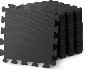 10Pcs 30x30x1cm EVA Foam Massage Mat Interlocking Puzzle Floor Tiles Non Slip Padding for Home Gym Workout Room Exercise Space