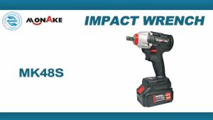MONAKE Baterai Mesin Bor Listrik Tanpa Kabel Impact Drill Wrench Portabel Cordless 12S/12V/36V-3 with Li-ion Batteries