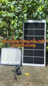 Đèn Năng Lượng Mặt Trời 5000W Mắt Ngọc Kim Cương Cao Cấp -Tấm Pin 35*70cm-LED 5054 Siêu Sáng- Vỏ Nhôm Đúc Nguyên Khối...