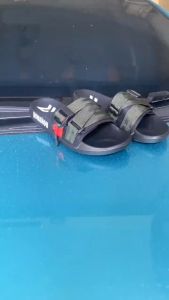Sandal YOUNKOU YK 02 Black Green / Hitam Hijau Sendal Slip On Pria Dewasa Original