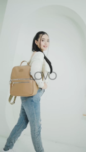 Ransel Model Premium Tas Gendong Wanita Tas Jovitha