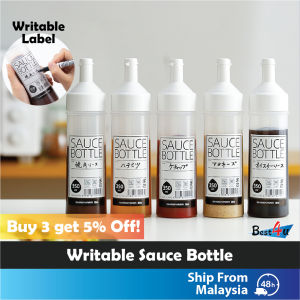 Best4u 350ML Nordic Sauce Bottle Sauce Dispenser Ketchup Squeeze Bottle Botol Sos