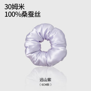 Silk Pillow Hair Ties Large Elastic Bands for Sleeping Hair Bun Womens Fashion Accessories French Style Satin New Arrival