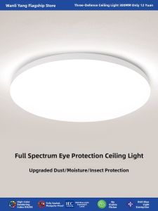 WANLIYANG | Full Spectrum Eye-Protective Ceiling Light Fixture