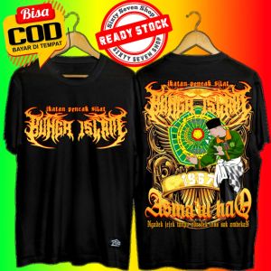 37. kaos bunga islam. gratis kalung liontin