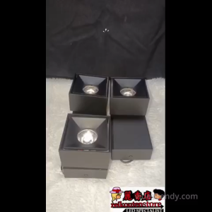 WALL LIGHT SEGI HITAM 12W/24W 1ARAH 2ARAH DL OB RUBYC SURFACE MOUNTED LED DINDING GARANSI 2 TAHUN