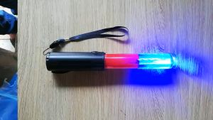 GẬY ĐÈN CHỈ HUY GIAO THÔNG 2 MÀU CÓ CÒI  GẬY PHÂN LUỒNG GIAO THÔNG ĐÈN CẢNH BÁO - SỬ DỤNG PIN