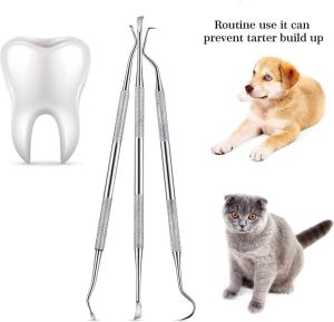 เครื่องมือทำความสะอาดฟันสุนัขสัตว์เลี้ยง - ความสะอาด ความชุ่มชื่น ความแม่นยำ