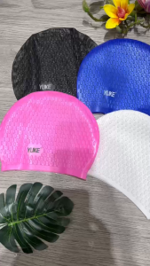 Mũ bơi người lớn YUKE - YM620 - Silicone không mùi đàn hồi cao phù hợp với tóc dài BINSPORTS MB002