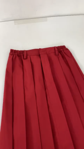 Rok Anak Sekolah (SD) Panjang Warna Merah Rampel