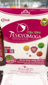 Yến sào Jeskyomoga chuyên biệt cho trẻ gầy yếu suy dinh dưỡng biếng ăn chậm lớn Hộp 20 ống