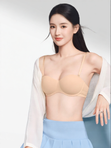 Secret World | Lift and Enhance Invisible Low Neck Half Cup Bra