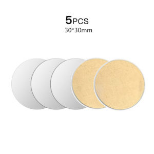 5pcs Magnetic Metal Plate Disk For Magnetic Car Phone Holder Universal Iron Sheet Sticker For Phone Stand Mount Auto Adsorption