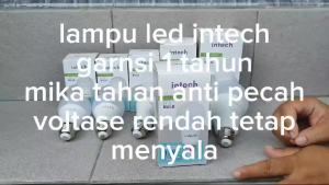 Lampu LED INTECH Eco 5W - 18Wt Bohlam LED INTECH Eco 5W - 18W Bolham LED