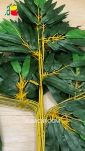 DAUN HIAS BAMBU KUNING 1 LUSIN B8296-LS ARTIFICIAL