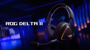 ROG Delta II Wireless Gaming Headset with Detachable Mic
