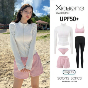 XIAZHIQING | Conservative Slimming Sunscreen Female Separated Swimsuit