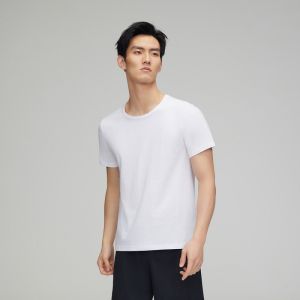 HLA | Mens Breathable Cotton Vest Comfortable Wear Resistant Elastic Short Sleeve Base Shirt Inner Wear Summer Season Online Sales