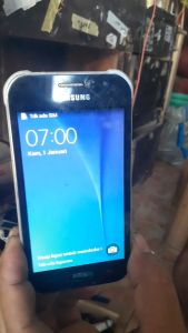 LCD Tc HP Samsung Galaxy J1 Ace LCD original MINUS TC RETAK