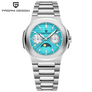 Pagani Design | 2026 Pagani design womens watch top luxury sapphire quartz womens watch moon Phase calendar week stainless steel womens watch