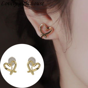 Lovely girls house Korean Style Fashion Irregular Heart Clip Earrings for Women Silicone Earring without Piercing Fashion Jewelry Gift