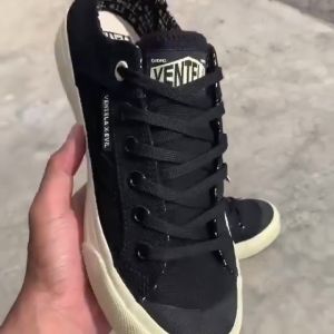 PROMO!!! (COD) Sepatu VENTELA X Evil PAPA GADING Black Low - Sepatu Casual Shoes READY Size 36-44