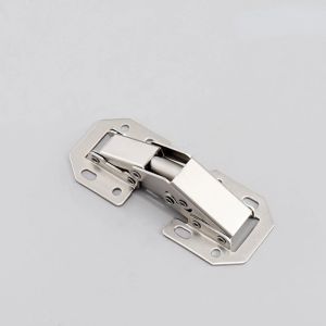 Bản Lề Tủ 90 Độ Không Cần Khoan Đóng Êm Giảm Chấn Thủy Lực Phụ Kiện Cửa Tủ Kèm Ốc Vít Cho Đồ Gỗ