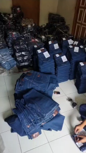 Celana pria>Cutbray panjang>Jeans melar STREET KEKINIAN dari tahun 90an