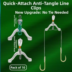 BAIXITANG | Anti-Tangle Silicon Wire Splitter with Spring and Octagonal Design