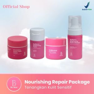 BG SKIN Paket Nourishing Repair/Platinum kulit remaja sensitif