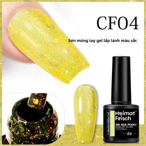 Sơn Móng Tay Dạng Gel Nhũ Heimat Frisch Single Piece Bán Vĩnh Cửu 7ml Sơn Móng Tay Nhúng LED Không Mùi Không Chì