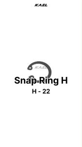 Snap Ring H22 H 22 Cir Clip Retaining Circlip Eksternal External