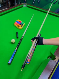 DLP Snooker Cue Blue Whale Warrior High - 10mm Tip Size Kiu Biliard Berkualiti Petua Kecil dan Sederhana untuk Semua Jenis Biliard