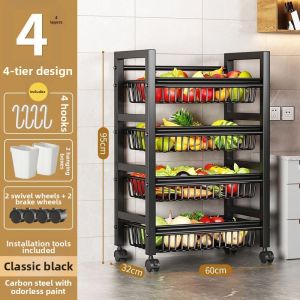 Multi-function Kitchen Storage Shelf
