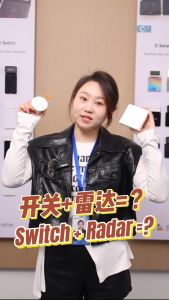 SMATRUL Tuya No Neutral Zigbee Smart Home Radar Induction Motion Sensor EU Wall Light Push Button Switch 110-250v Single Live Wire No Capacitor Required With Timing App For Corrido