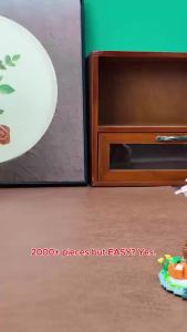 Sakura Building Block Set Micro-Particle Building Block Set High-Difficulty Assembly Blocks Sakura Building Block Set Capybara Building Block Set Creative Home Decor Living Room Decoration Desk Decoration Adult Building Block Set Christmas Gif...