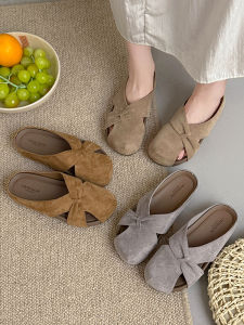 YX | French Style Flat Slip-on Womens Sandals